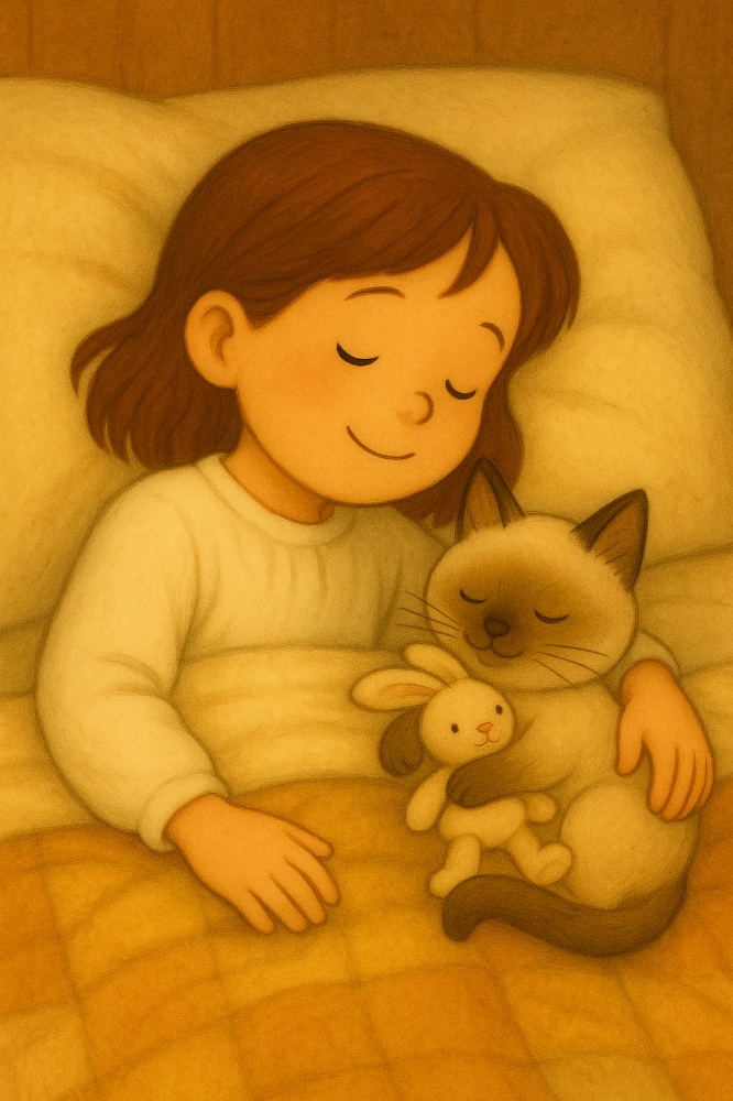 May and Cloud illustration